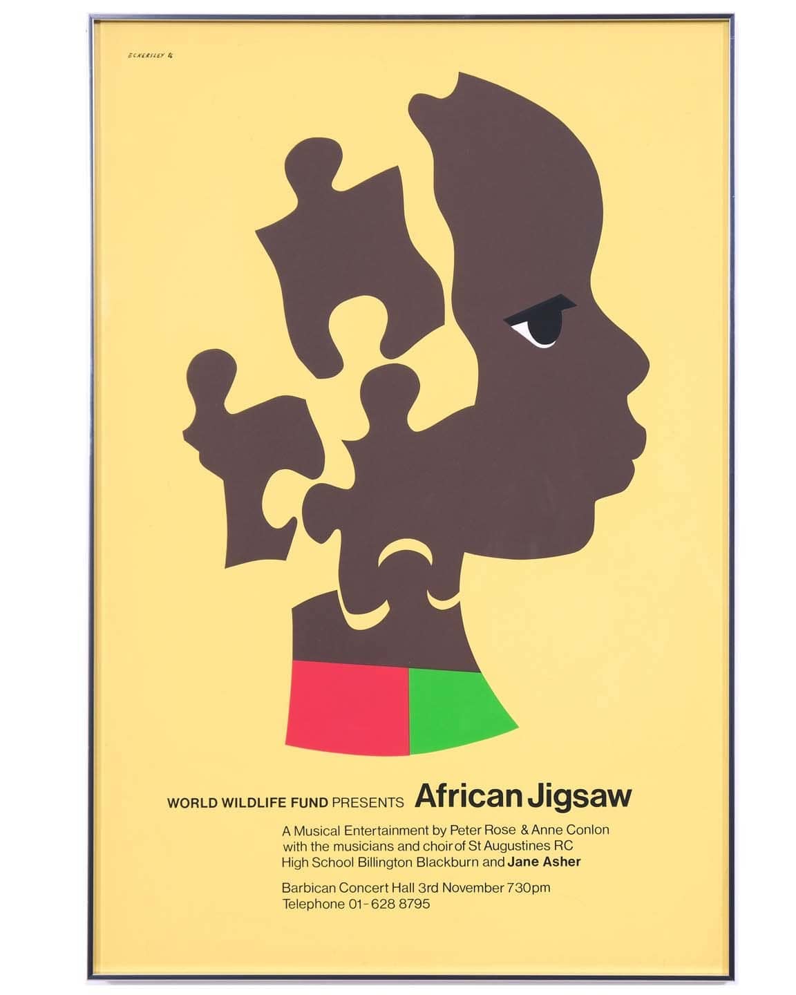 'African Jigsaw' Poster