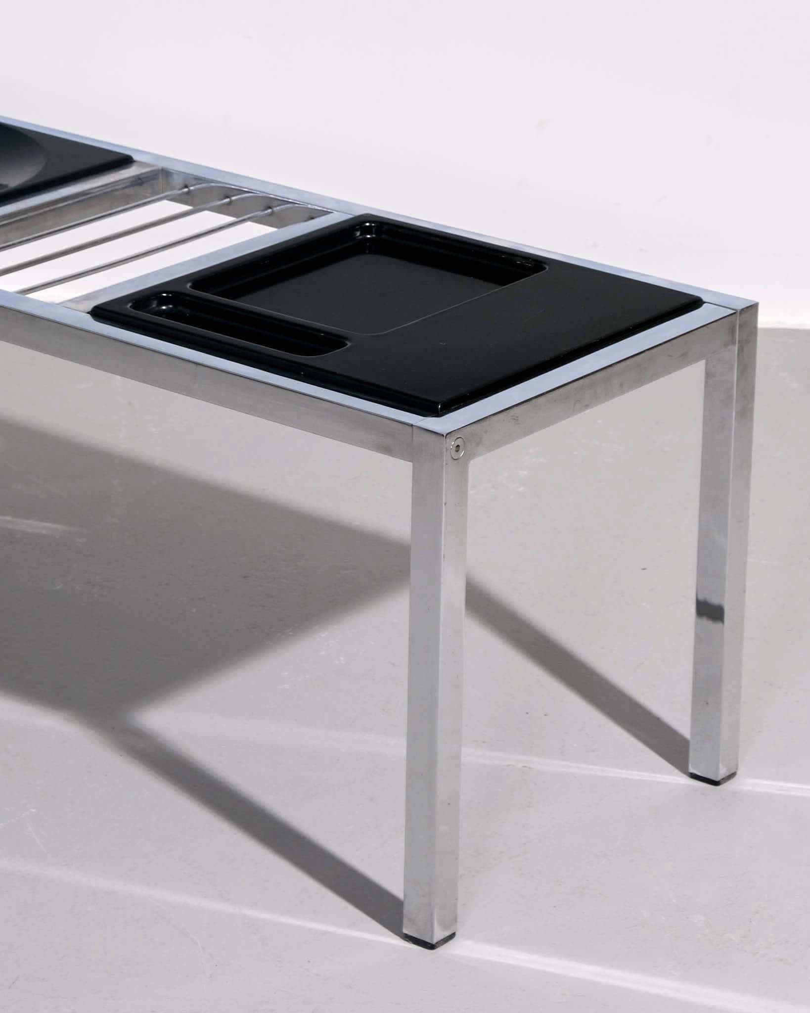 Coffee Table with Magazine Rack