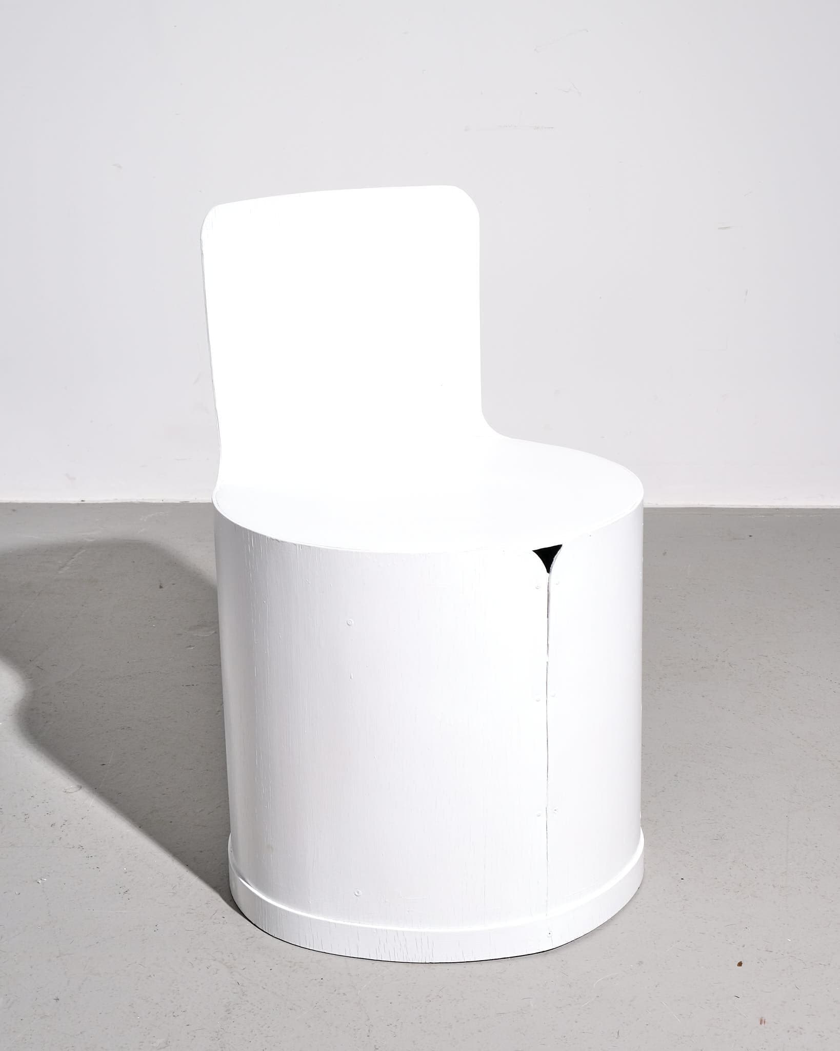 Six Tomotom Chairs in White