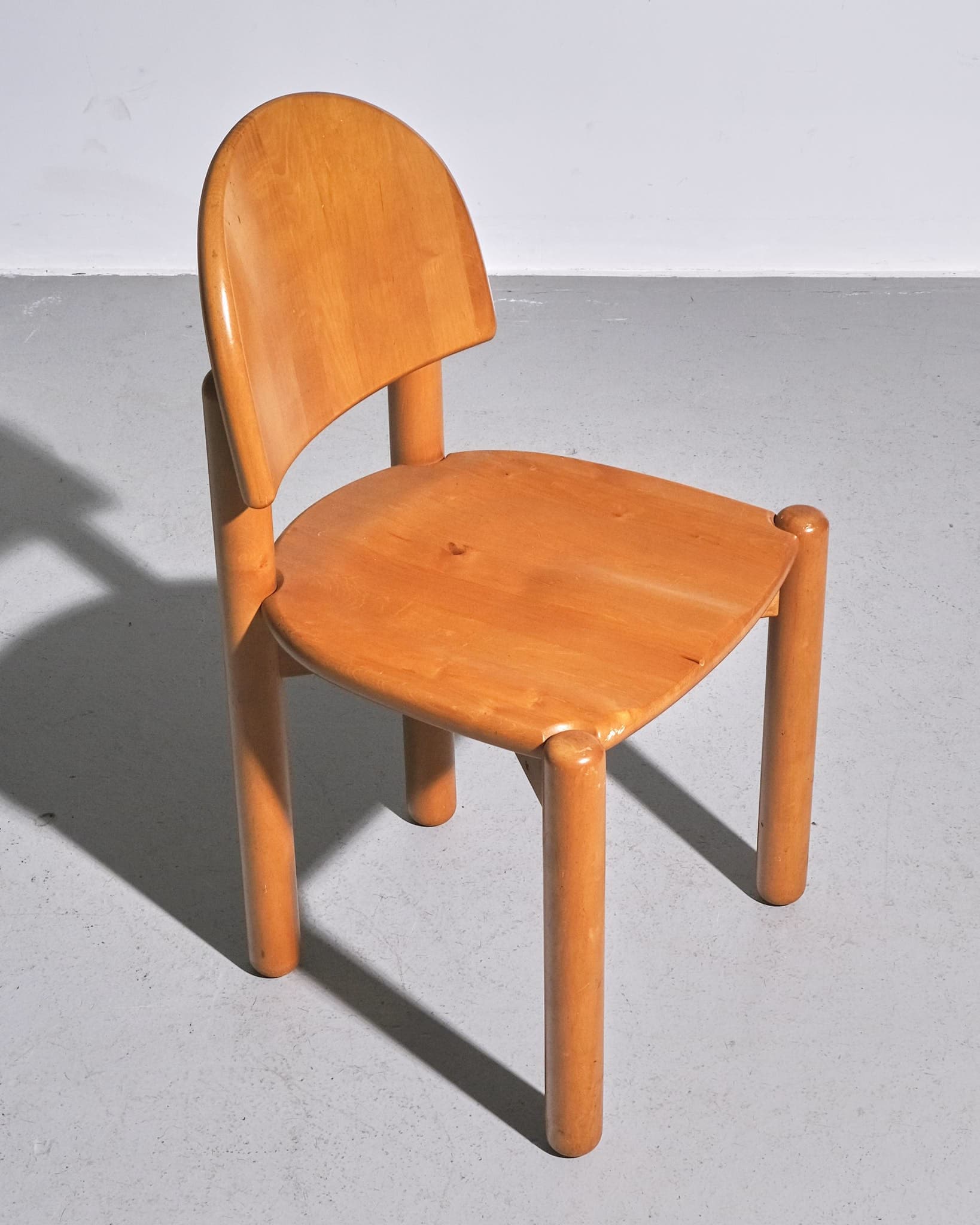 Set of eight dining chairs attr. to Rainer Daumiller