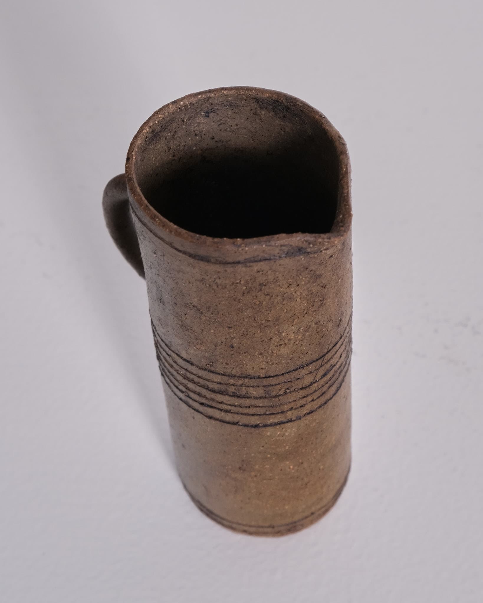 Small Jug (Dark Horizontal Bands)