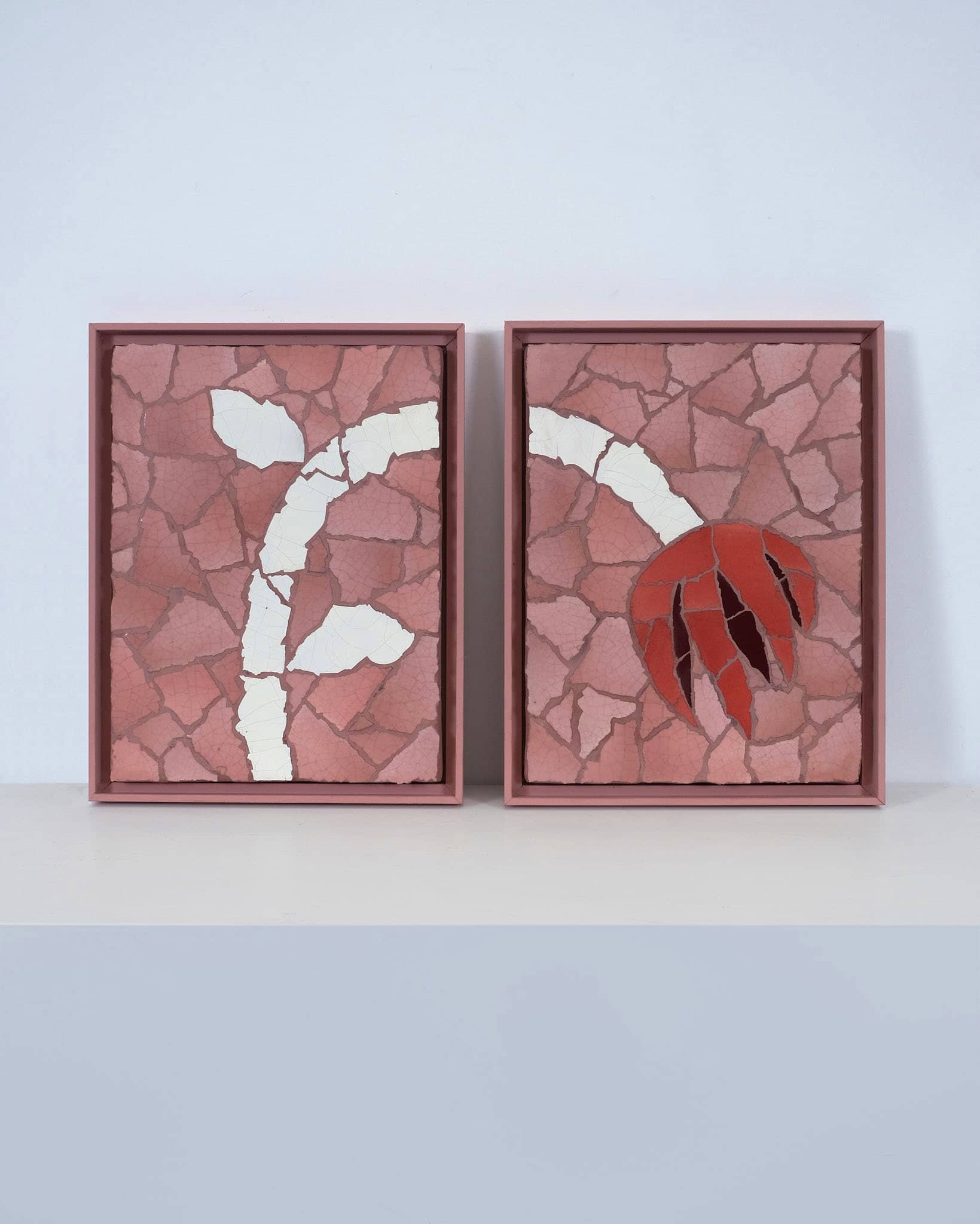 The Back Garden - Diptych Mosaic