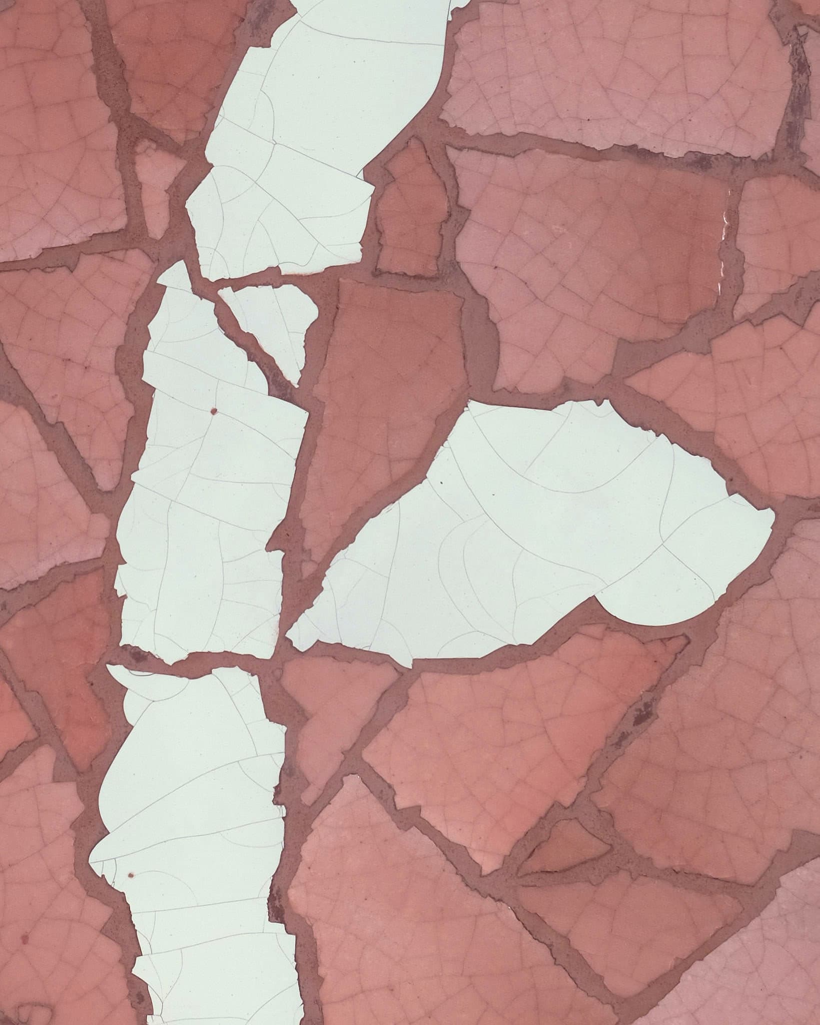 The Back Garden - Diptych Mosaic