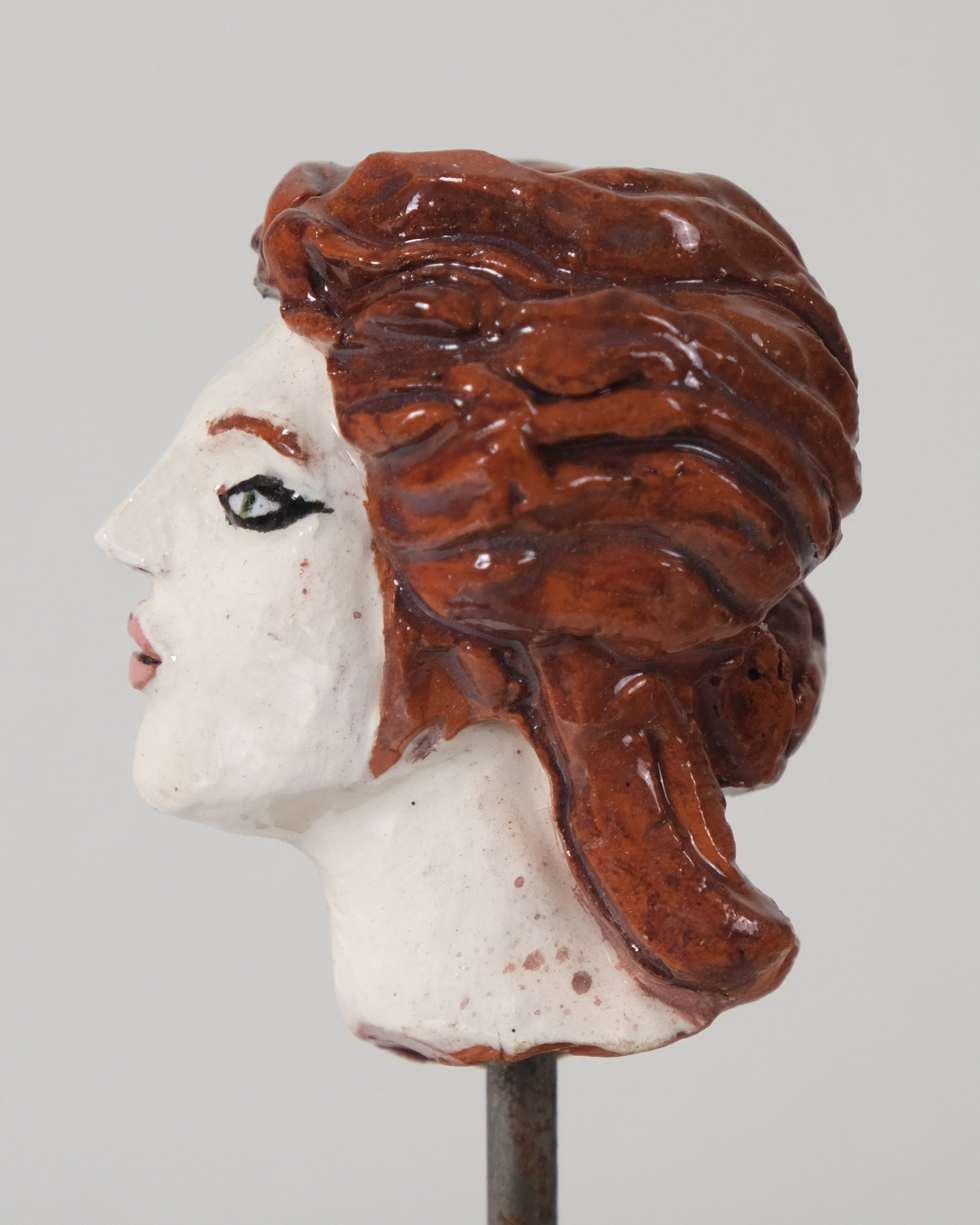 Miniature Head Candlestick XIV