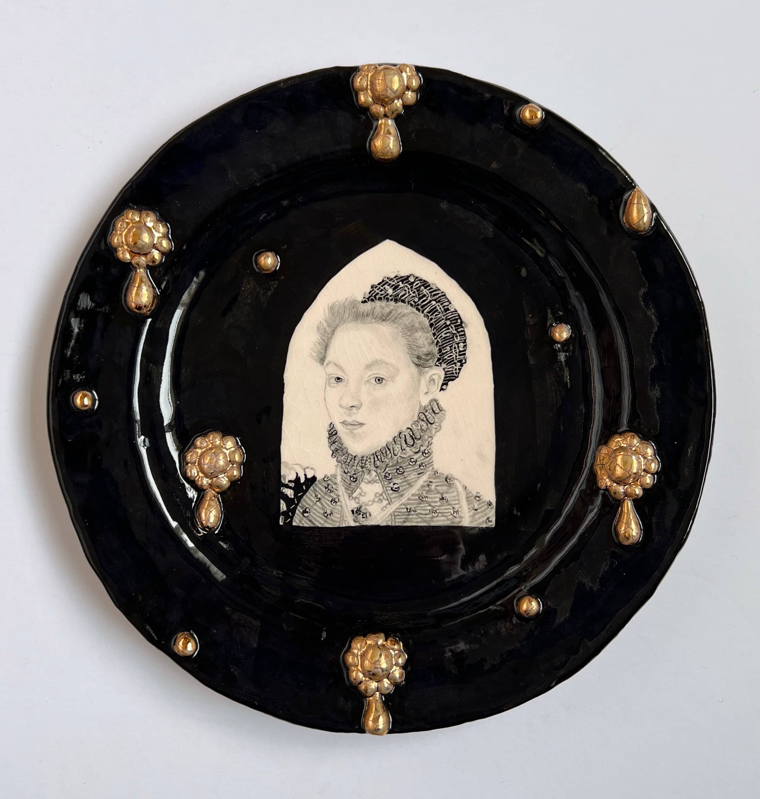 Pollyanna Johnson, 'Pearl Drop Charger'