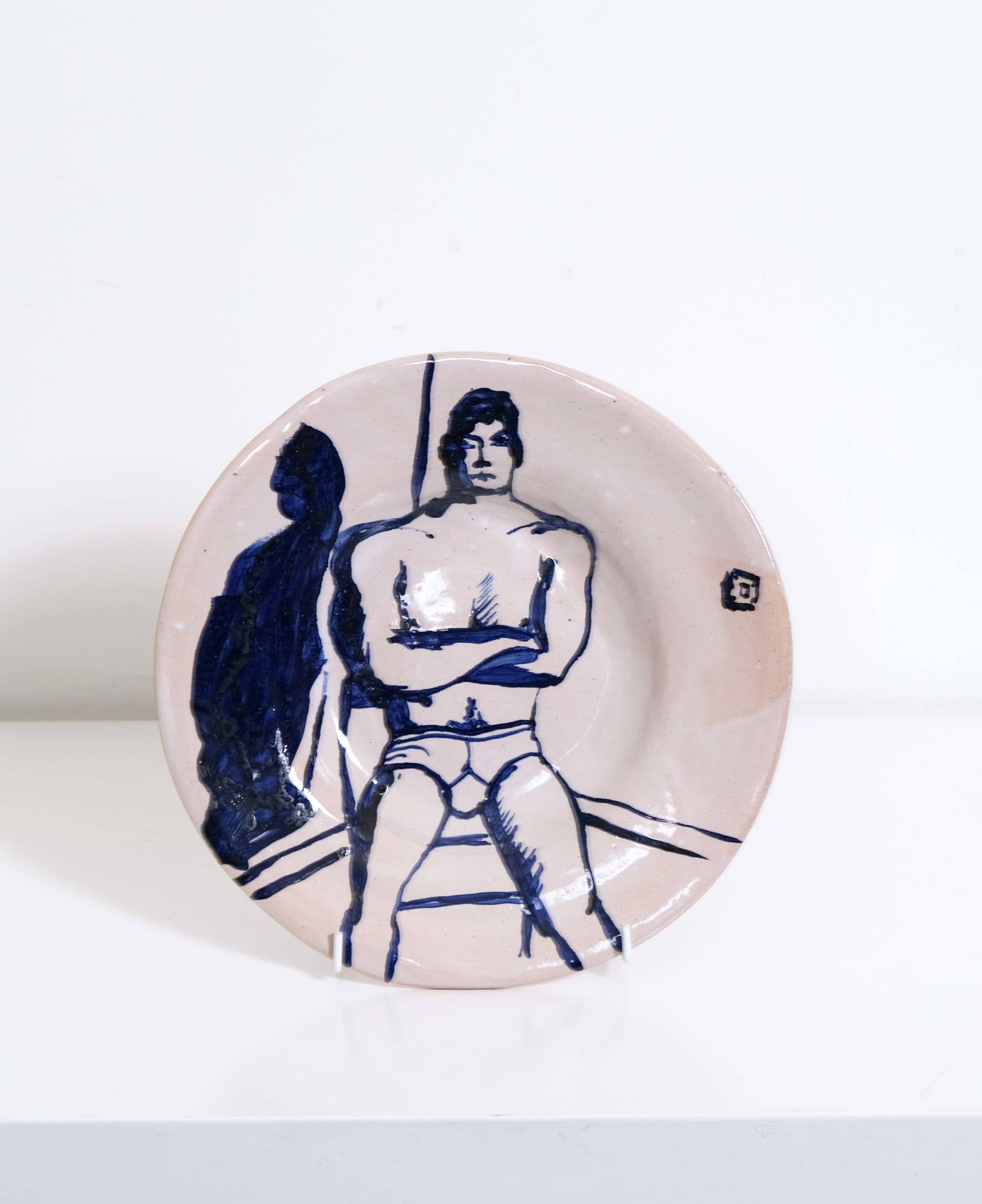 'Turn Me On' plate