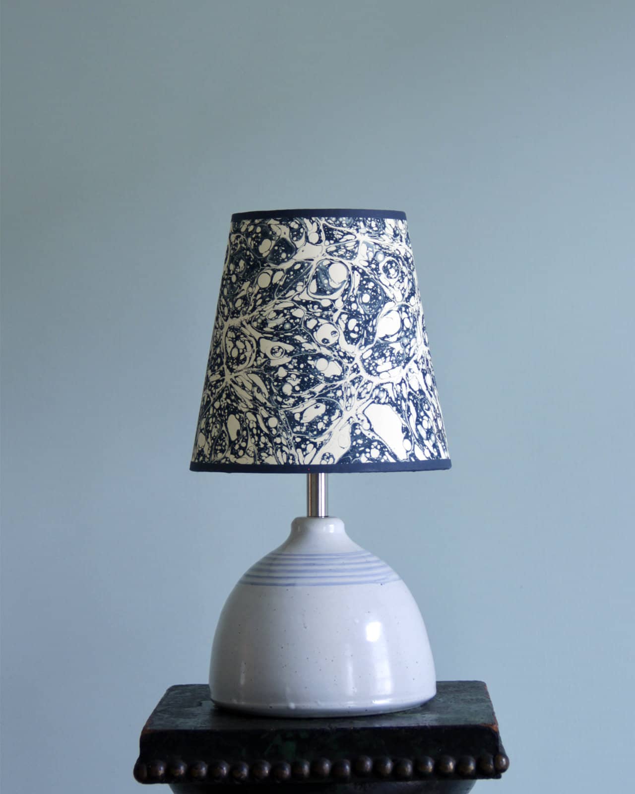 Mini Navy Lampshade