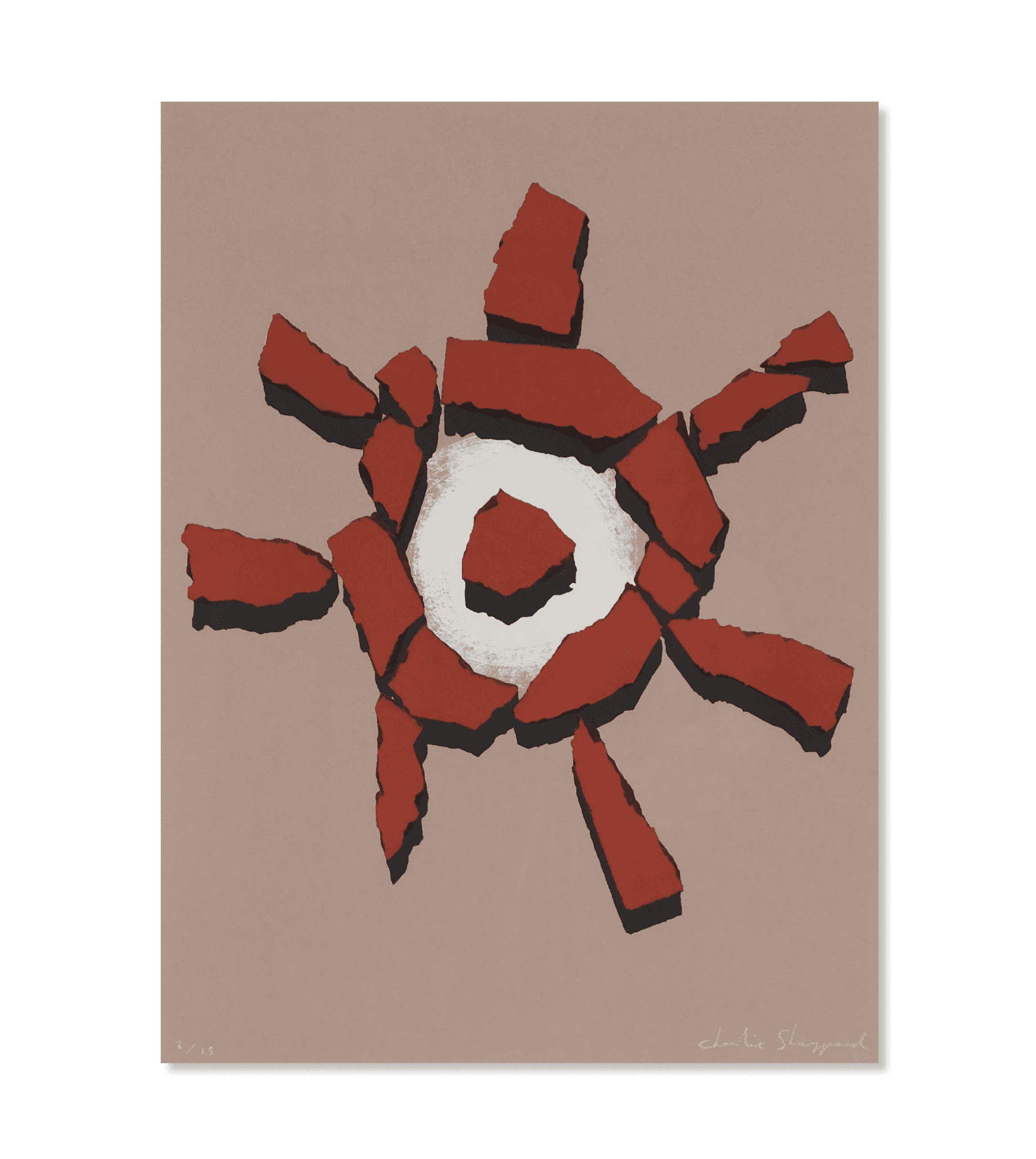 Sun Up Sketch (unframed)